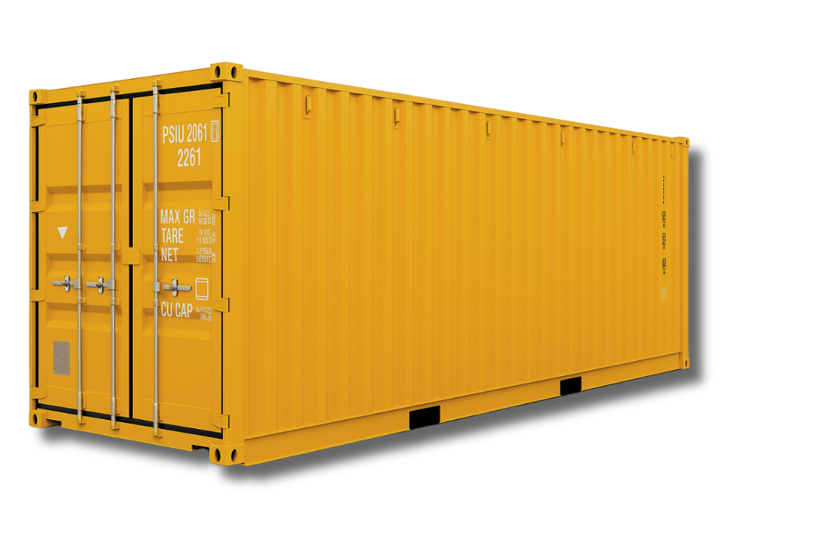 Container 20 feet usend