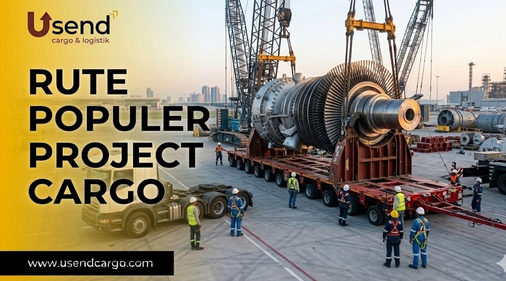 Usend | Rute Populer untuk Project Cargo di Indonesia