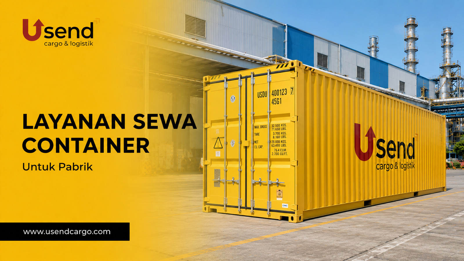 Usend | Mengapa Pabrik Membutuhkan Layanan Sewa Container