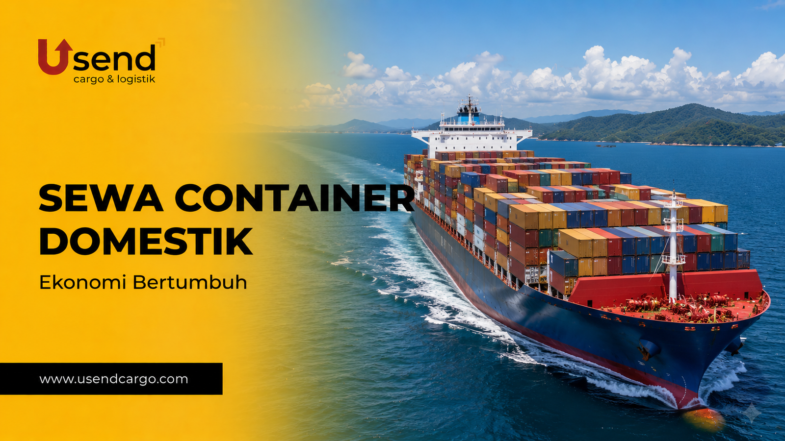 Usend | Sewa Container Mendukung Perdagangan Domestik